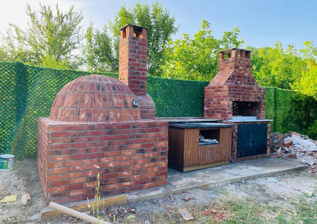 Teras Tipi Kubbeli Pizza Fırını